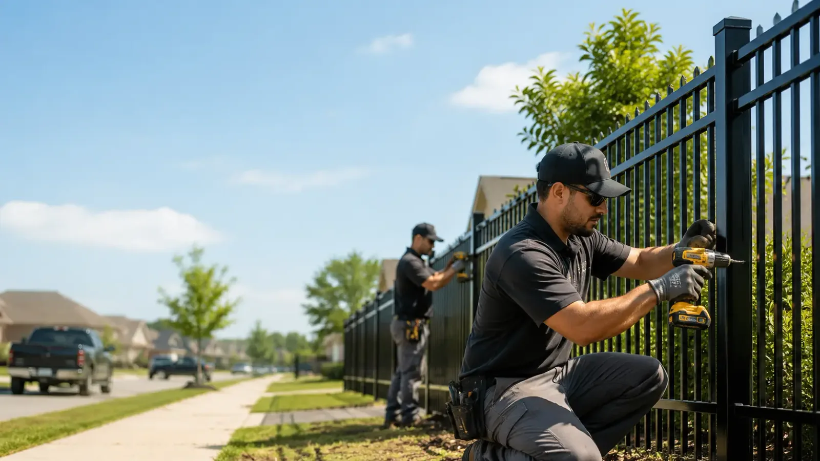 Metal Fence Installation in Oldtown, MD